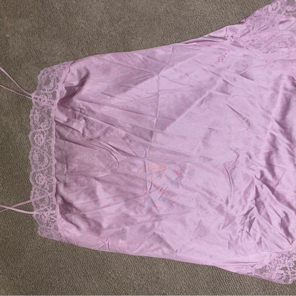 Dior Light Purple Lace Chemise